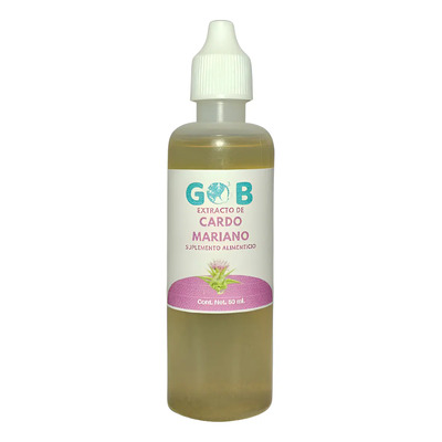 Extracto Cardo Mariano - Go3b - 50 Ml - Suplemento Sin Sabor | Meses sin interés