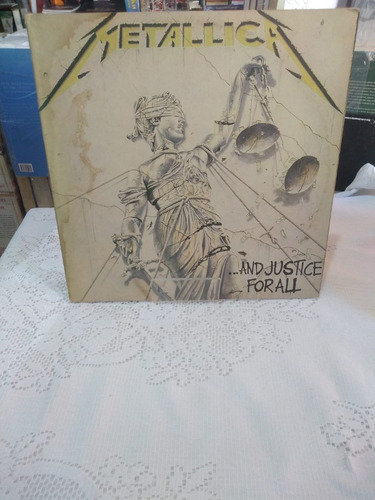 Lp - Metallica - ... And Justice For All - Álbum Duplo