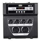 Mixer Karaoke Mini Para Pc Function Tv Dual Amplifier Mixer