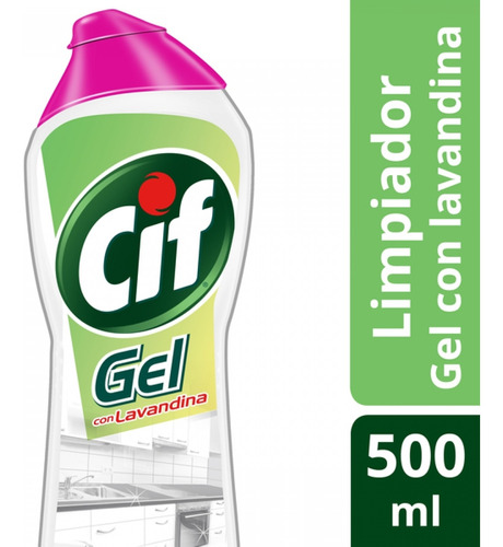 Pack X 48 Unid. Limpiador  Gel Clav 500 Ml Cif Limpiadores