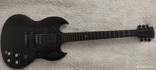 Guitarra Gibson Sg Gothic Morte Com Seymour Ducan Sh6