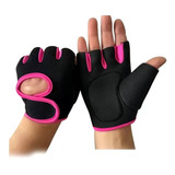 Guantes Gimnasio Con Abrojo Ciclismo Gym Pesas Fit Deportivo