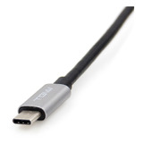 Cable Type-c A Usb Type-c Color Gris