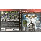 Batman Arkham Asylum Ps3 Fisico