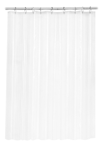 Cortina De Ducha Impermeable Eva Transparente De 200 X 180 °