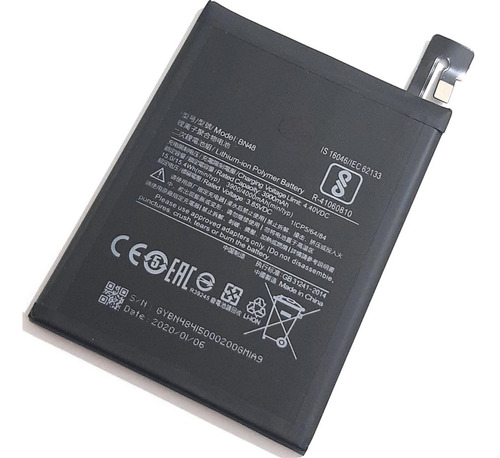 Batería Para Xiaomi Redmi Note6 Pro * Bn48 *
