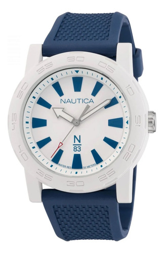 Reloj Hombre Nautica Ayia Triada Navy Blanco Napatf201