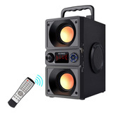 Altavoz Bluetooth, Boombox Bluetooth Portátil Con 40 W (pi.