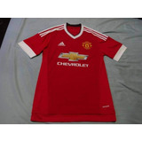 Camisa adidas Manchester United Home 2014/2015 Tamanho P