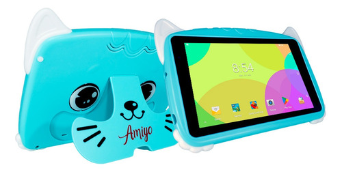 Tableta Infantil A17 Cara De Gato 4gb Ram +64 Almacenamiento