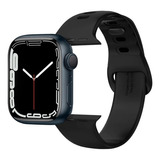 Correa Spigen Silicon Fit Apple Watch  41 /40 /38 Mm Color Negro