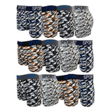 Set 12 Piezas Boxer Hombre