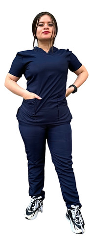 Uniforme Antifluido Dama Domestico Mujer Unicolor + Obsequio