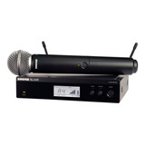 Sistema Inalambrico Con Montaje En Rack Shure Blx24r/sm58