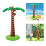 Almohadilla De Juegos De Agua Inflable Con Forma De Palmera