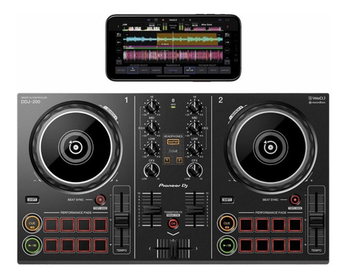 Controlador Dj Pioneer Dj Ddj-200 Controladora Ddj200