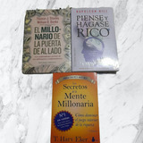 Kit De Millonario De La Puerta+piense +secretos De La Mente