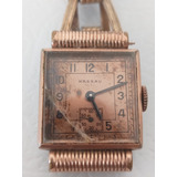 Reloj Nassau De Cuerda Para Reparar, Chapa Oro Swiss Vintage