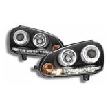 Par Faros Vw Bora Golf 2006 2007 2008 2009 2010 Ojos Angel