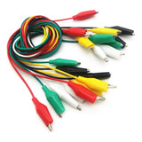 Pinza Para Cocodrilo, Cable Eléctrico, Caimán, Doble Pinza