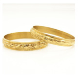 Alianzas Oro 18k 4 Grs El Par -anillos Compromiso-casamiento