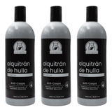 Shampoo Alquitrán De Hulla 3 Piezas (1 Litro C/u)