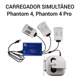 Hub Carregador Simultâneo Dji Phantom 4 Phantom 4 Pro. Yx.