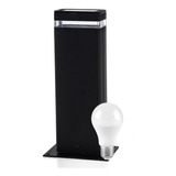 Farol Marca Sendero Aluminio 30cm Ideal Exterior Stick + Led