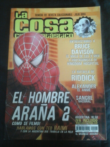 Revista La Cosa # 101 - Tapa Spiderman