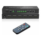 Iarkpower 5 En 1 Salida 4k 60hz Hdmi Switch Extractor De Au.