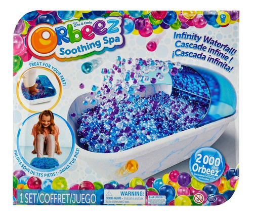 Orbeez Soothing Spa Cascada Infinita Spin Master Color Azul/blanco