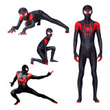 Mono De Spider Man De Miles Morales Para Adultos Y Niños