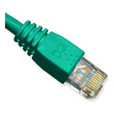 Cable De Conexión, Cat 6, Bota Moldeada De 5 Pies, Verde