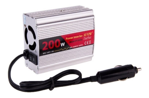 Inversor De Corriente 200w Para Auto 12v A 220v Conversor