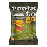 Chips Roots To Go Mandioca E Batata-doce Original Sem Glúten 45 G