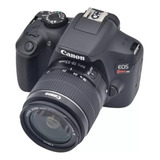  Canon Eos Rebel T6 18-55mm Is Ii Kit Dslr Color  Negro