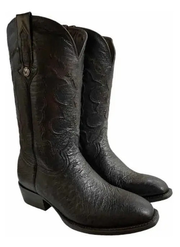 Bota Montana Original Piel Avestruz Smooth Hombre Lucchese  | Envío gratis