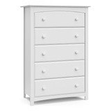 Storkcraft Kenton 5 Cajón (blanco) Para Dormitorio Para Niño