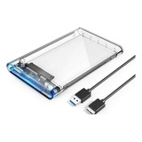 Cofre Case Para Disco Duro Sata 2.5 Usb 3.0 Hdd