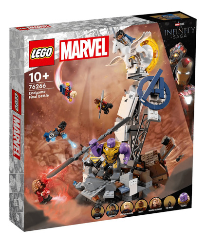 Lego Marvel Ultimato A Batalha Final 76266 Com 794 Peças