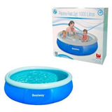 Piscina Inflável Redonda Lazer Diversão Fast Set 1000l 1,68m