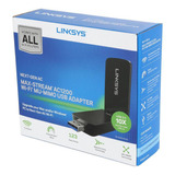 Adaptador Wi-fi Usb Mu-mimo Ac1200 Linksys Wusb6400m