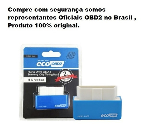 Eco Obd2 Chip Para Van E Pick-up Diesel Econômia 15%.