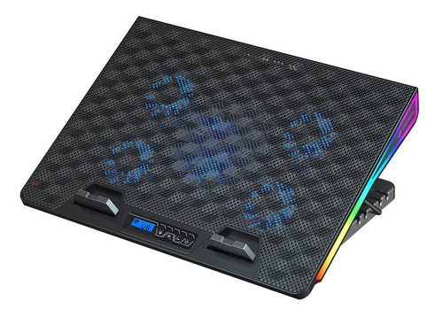Base Notebook Refrigerada Regulavel Gamer 17,3 Nbc-510bk Nf 