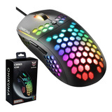 Mouse Gamer Rgb Profesional Onikuma Cw903 6400 Dpi 6 Botones