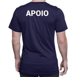 Camiseta Camisa Apoio Uniforme Trabalho Staff Equipe Blusa