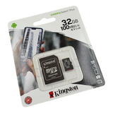 Memoria Micro Sd 32gb Original Clase 10  Kingston 100 Mb/s