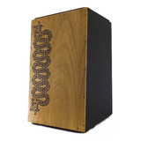 Cajon Carron Elétrico/eletroacústico Percussionline Serpente