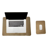 Mouse Pad Desk Pad Extra Grande Office 50x30 Couro