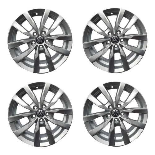 Combo X4 Llantas R15 Vw Suran Fox Golf New Polo R38 (5x100)